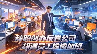 【Multi Sub】業界頂薪+強制準時下班，本來想靠員工健康賺錢，沒想到遇上一群偷偷加班的“叛徒”#漫劇#AI漫劇#動漫#動畫 screenshot 5