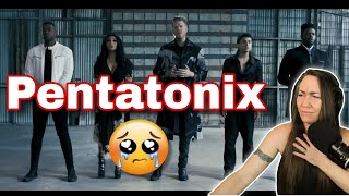 This brought me to tears! First time hearing | Pentatonix - The Sound of Silence (Official Video)