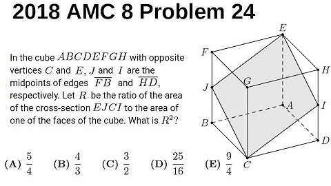 2018 AMC 8 Problem 24