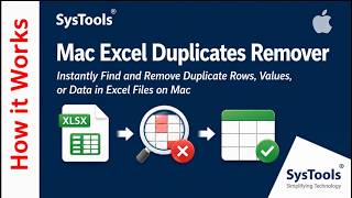 Mac Excel Duplicate Remover by SysTools | Excel Duplicates Remover Mac | Remove Duplicates Excel Mac