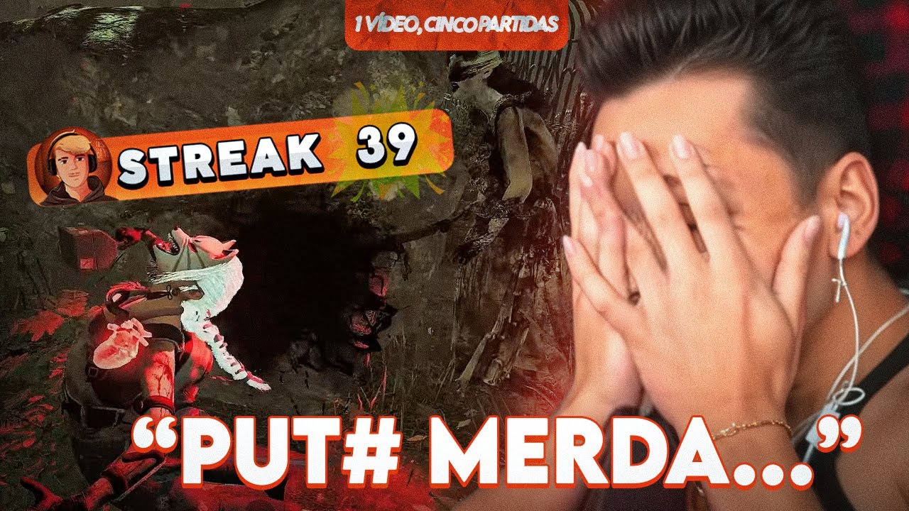 Como é enfrentar a KRASUE e a NURSE numa WINSTREAK de ALTO NÍVEL no Dead by Daylight