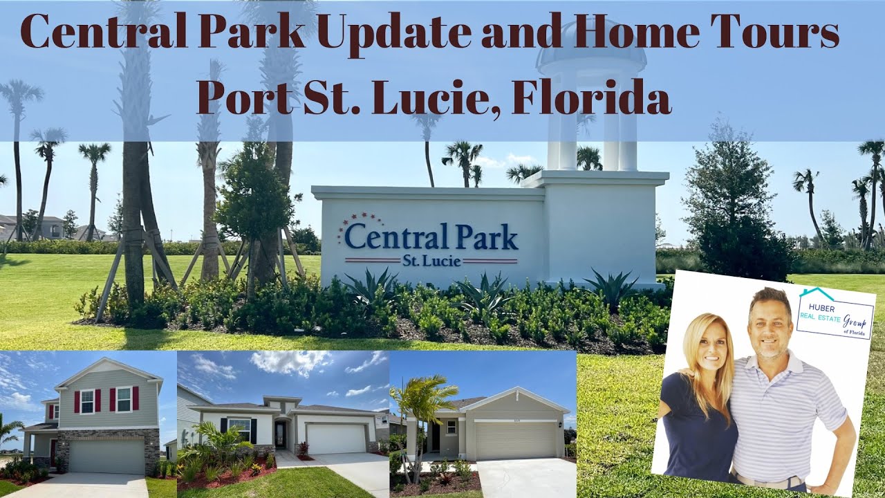 New Homes For Sale Central Park, Port St Lucie, Florida Model Home