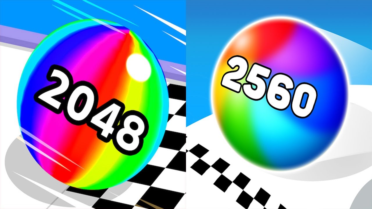Ball Run 2048 VS Ball Master 2048 - All Levels Gameplay Android iOS Ep 6