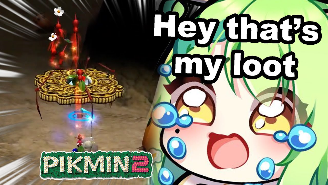 Fauna's adventure that almost wipe out everyone Pikmin 2 |  『Hololive』