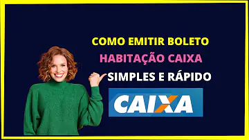 Como faço para imprimir boleto do Minha Casa Minha Vida?