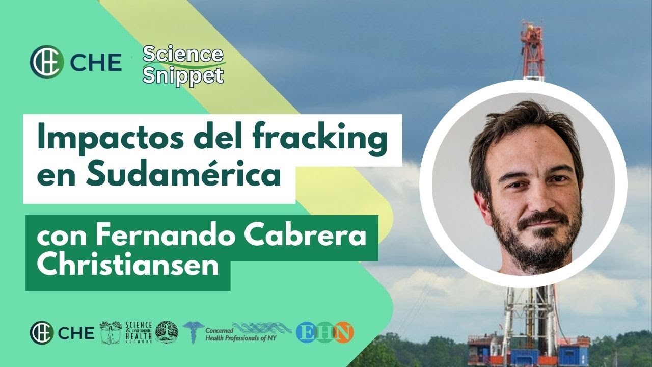 Фернандо Кабрера Кристиансен о влиянии фрекинга в Северной и Южной Америке