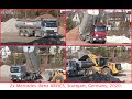 🚧2x Mercedes-Benz AROCS🚧, Sattelkipper / Tipper Trailer Trucks, Stuttgart, Germany, 10.11.2020.