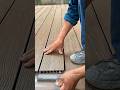 Perfect Deck Spacing Secret #ConstructionHack #DeckBuilding #DIYShorts