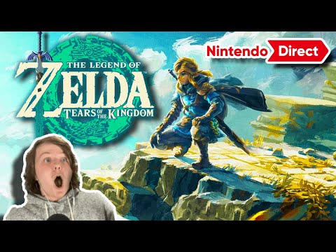 ZELDA FAN REACTS TO "TEARS OF THE KINGDOM"! Nintendo Direct 9.13.2022