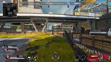 Apex Gun Run Insane Throwing Knife Final Kill!