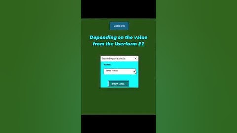 Create Dynamic Excel UserForms Like a Pro! 🚀  #shortsvideo