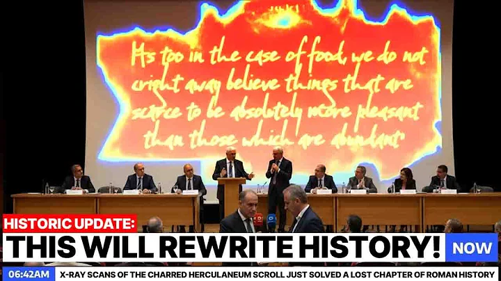 X-Ray Scans of the Charred Herculaneum Scroll Just Solved a Lost Chapter of Roman History