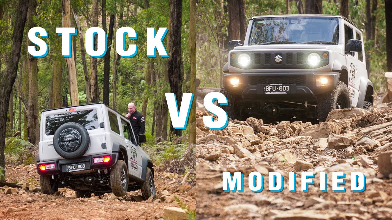 Стандартный Jimny против модифицированного Jimny — ДО ВЕРШИНЫ!