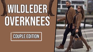 Wildleder Overknees ( Couple Outfits )