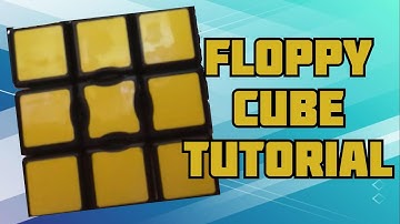 How to Solve the 3x3x1 Floppy Cube