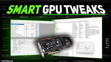 Fix Micro Stutter & Input Lag – Smart Hidden GPU Controls in Windows