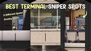 Best Sniper Spots in Terminal (11 Spots) | Call of Duty: Mobile