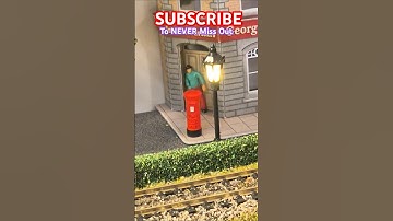 FINALLY, my #modelrailway has lights!  Visit the FULL series to see how...