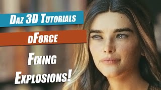 Famous Daz 3D : How To Fix dForce Explosions Profile