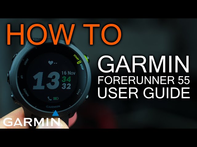 How to use Garmin 55 (user 101) YouTube