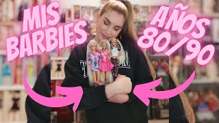 MIS BARBIES AÑOS 80s Y 90s | MI COLECCION COMPLETA DE BARBIE VINTAGE 💜