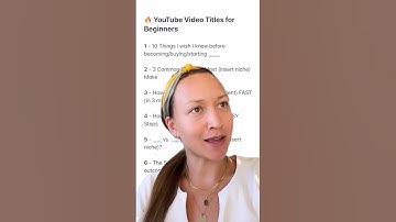 Thumbnail of 🔥7 YouTube Video Ideas for Beginners to GROW FAST! (strategy-tested!)