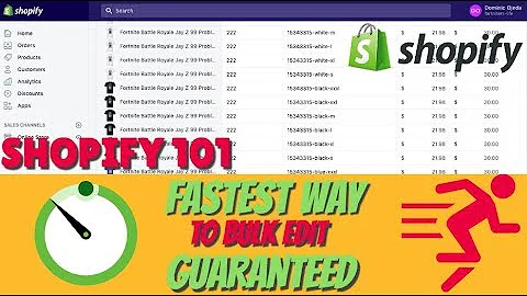 Efficiently Edit Prices on Shopify