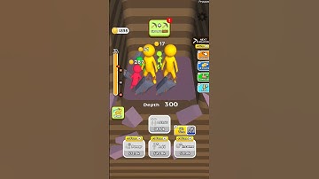 Dig Dig ASMR Stickman Dig Deep #1 android ios gameplay #shorts