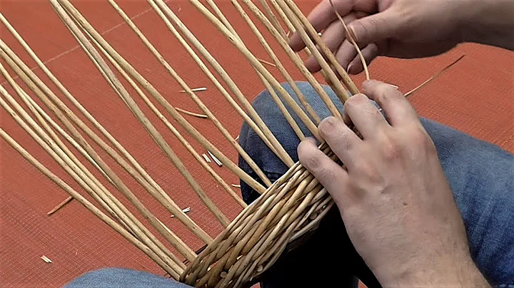 Willow Basket Weaving - Beginners Course - Part 3: The Upsett