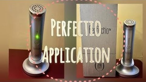 PERFECTIO APPLICATION l ANTI AGING DEVICE l SKIN TREATMENT l PERFECTIO ZERO GRAVITY