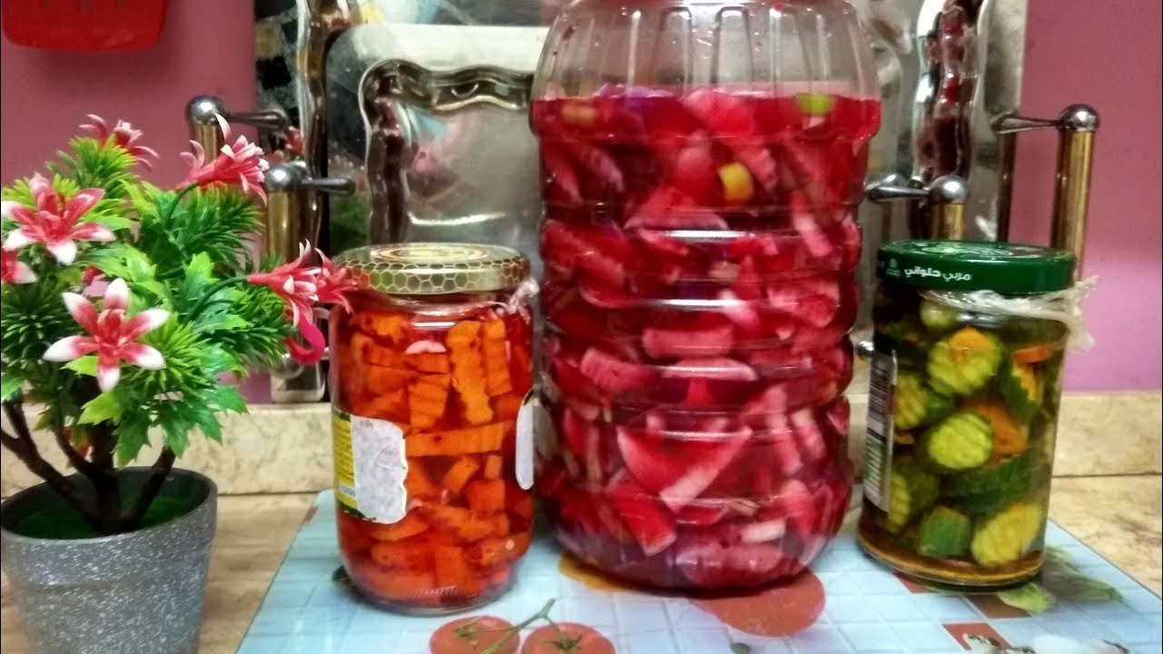 مخلل اللفت هيفضل مقرمش لاخر واحده واستحالة يسود منك 👍👍