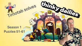 Thinky Dailies - The End Game! Season 1, Puzzles 51-61