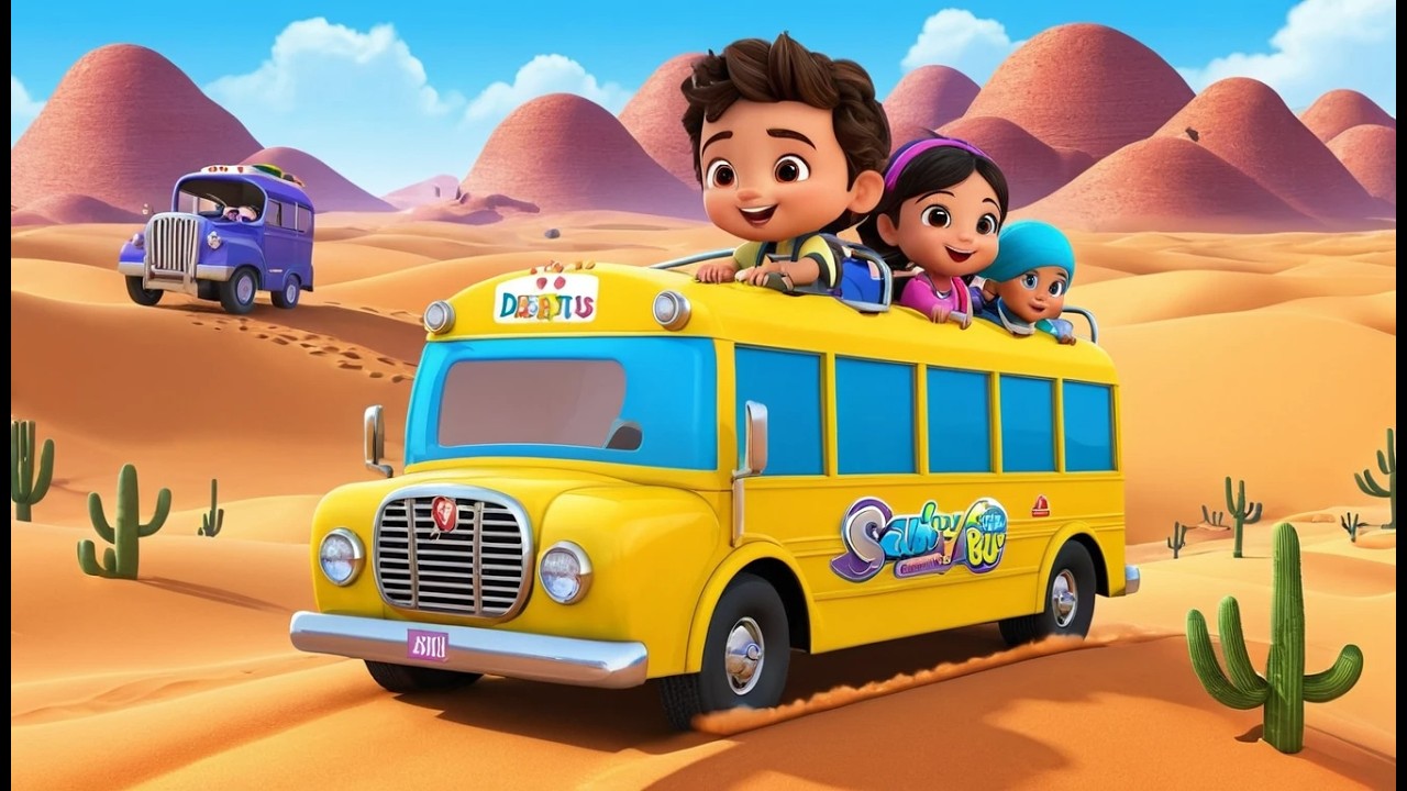 Непослушный автобус отправляется в пустын