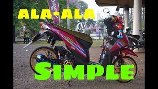 Modifikasi Honda Beat esp Babylook ala-ala Simple