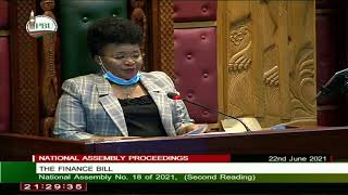 NATIONAL ASSEMBLY PROCEEDINGS  22ND JUNE 2021 EVENING SESSION