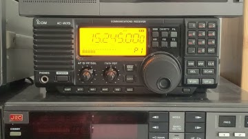 Voice of Korea (North Korea) 15245 kHz copied in the afternoon on the Icom IC-R75
