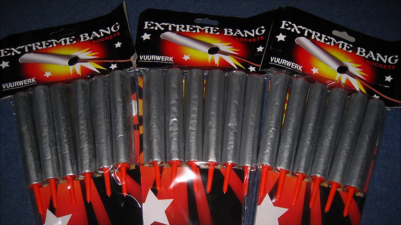 Extreme Bang Rockets (Wolff Vuurwerk) ᴴᴰ - YouTube