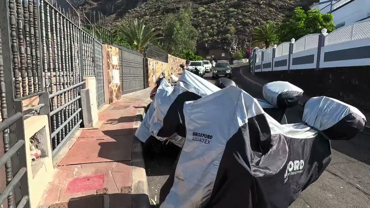 Walking in Los Gigantes Tenerife to the Mirador from the TUI Blue hotel February 2024
