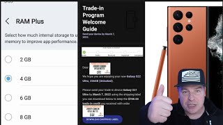 Samsung Galaxy S22 Trade-in Program Guide | Galaxy S22 Adjustable RAM Plus 8GB