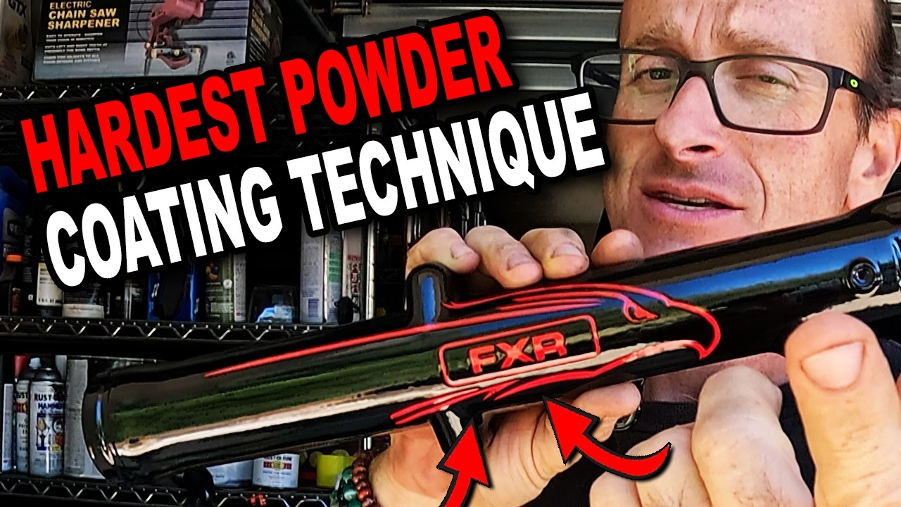 DIY Motorcycle Decal Application | Two Coat Chrome Application | HURRICANE PREP #powdercoating