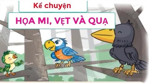 HỌA MI, VẸT VÀ QUẠ   KỂ CHUYỆN LỚP 2   SÁCH KẾT NỐI TRI THỨC