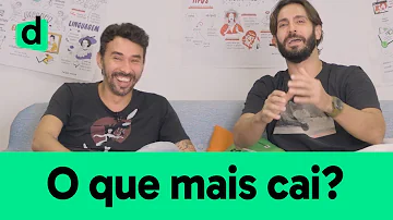 O que mais cai em gramática?