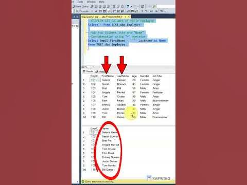 SQL: Combine (Concatenation) multiple columns into one field using the ...
