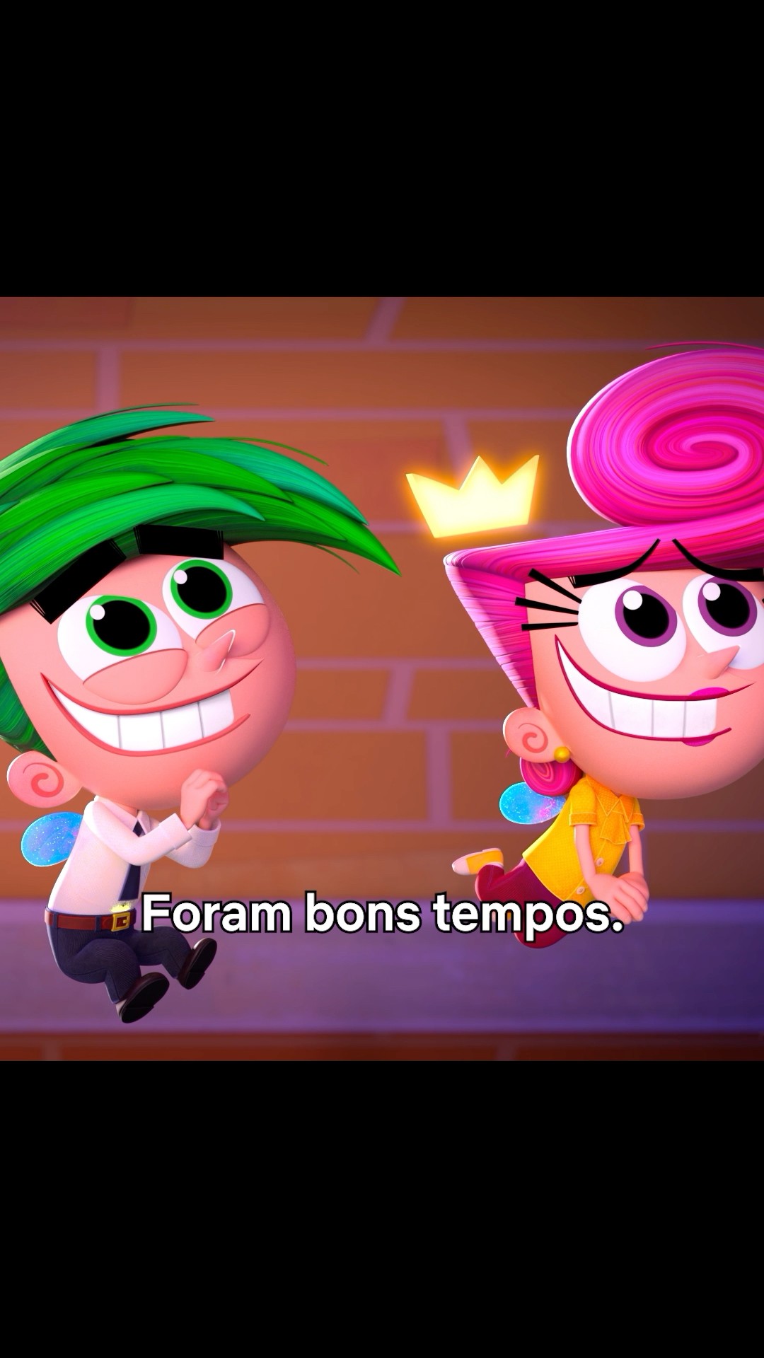 Cosmo e Wanda relembram seu passado