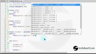 bangla c++ video tutorial 50 Multiple Inheritance