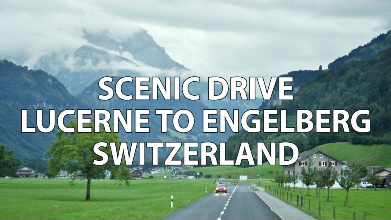 Switzerland | Lucerne To Engelberg | Scenic Bus Ride | 2011