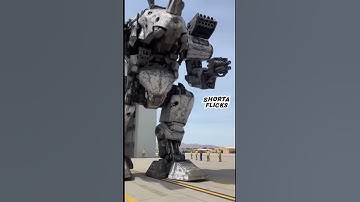 Rhino Bipedal Mech Robot walking weapon under testing by the U.S. Army #ai