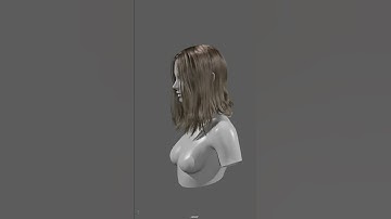Thiago Paulino - Likeness - AnaDeArmas - Xgen Hair WIP