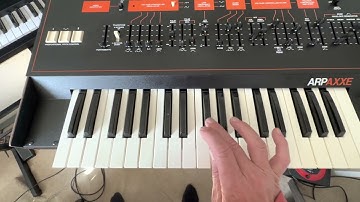 ARP Axxe Keyboard Demo
