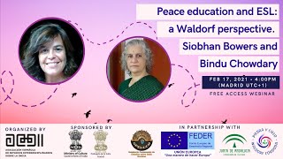 Peace Education and ESL: A Waldorf perspective - Siobhan and Bindu Chowdary.